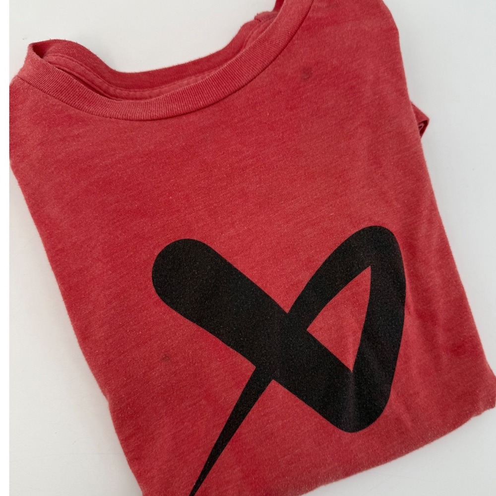 Bauer Red Graphic T Shirt Short Sleeve Logo‎ Tee Men's Small S